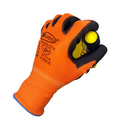 NMSafety 12 Pairs Work Gloves For PU Palm Coating Safety Protective Glove