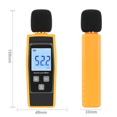LCD Digital Sound Level Meter Meters 30-130dBA Noise Measuring W1F7