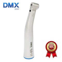 DMXDENT Dental 1:1 Fiber Optic LED Contra Angle Handpiece Low Speed Fit NS & K