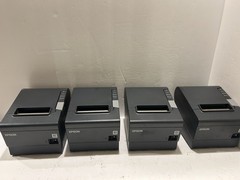 Lot of 4 Epson TM-T88V Thermal Receipt POS Printers M244A Tested Working