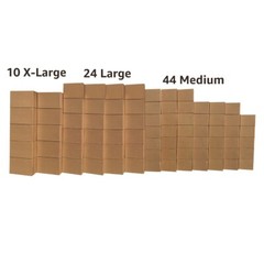 UBMOVE 7 Room Bigger Boxes Kit 78 Boxes + Packing Supplies