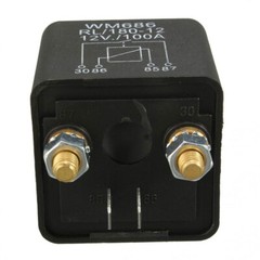 2PCS 12V 100Amp 4-Pin Heavy Duty ON/OFF Switch Split Charge Relay For Auto Boat