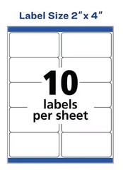 Genuine Avery 5163 TrueBlock Shipping Labels – 2″ x 4″ (White) CHOOSE QUANTITY
