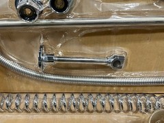 Regency 1.15 GPM Wall-Mounted Pre-Rinse Faucet with 8″ Centers and 44″ Hose