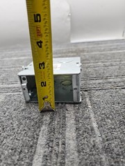 (QTY 8) HUBBELL RACO 689 1-Gang Masonry Box, Gangable, 3-1/2 in. Deep, Ten TKO’s