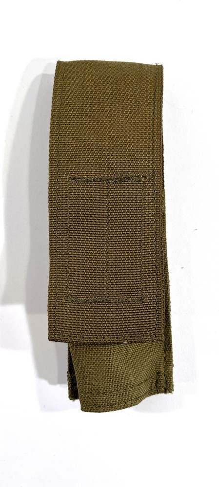 NEW BLACKHAWK 38CL92CT NIGHTOPS FLASHLIGHT POUCH MOLLE W/ SPEED CLIP COYOTE TAN