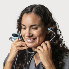 Eko CORE 500™ Digital Stethoscope Rubber Ear Tips – 6 Pairs (Rainforest Collecti