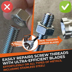Deburring External Chamfer Tool with Tungsten Carbide Blade – Deburr