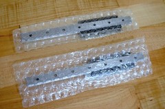 NEW (2) THK SRS12 x180mm Linear LM Rails, (4) SRS12MUU Bearings 2SRS12MUUC1+180L