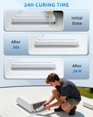 “RV Roof Sealant 4 Pack Self Leveling, Waterproof Caulk for Camper Repair”