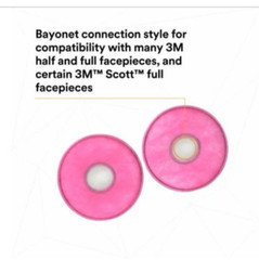 3M Particulate Filter P100, 2096CN, 2 Pack, Exp. Date 02/23, GB2626-2006, FREESH