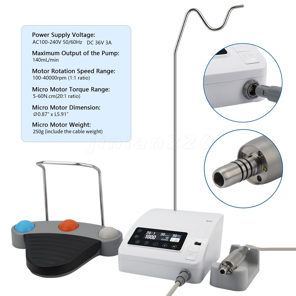 Dental Implant System Motor Surgical Brushless Motor 1:1 1:3 1:5 1:4.2 4:1 16:1
