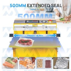 Automatic External Packing Food Industrial Vacuum Inflatable Sealer Machine