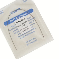 AZDENT Dental Orthodontic TMA Molybdenum Beta Titanium Alloy Arch Wire All Size
