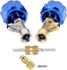 R134A AC Refrigerant Can Tap Valve Kit Durable For Automotive Maintenance