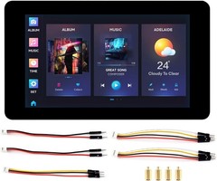 Advanced 7-Inch Touch Screen LCD Board – Supports Wi-Fi, Bluetooth & I2C Control