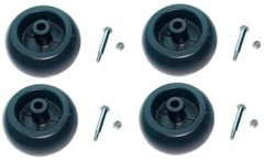 4/Four Deck wheels W/Bolts Fits Cub Cadet 44″ or 50″ 108 128 109 129 149 169