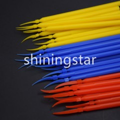100 Pcs Dental Disposable Plastic Wedge Long Handle Large/Medium/Small