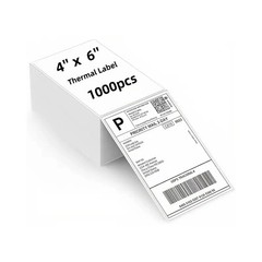 4”x 6” Direct Thermal Shipping Labels Suitable For Warehousing, Transportation