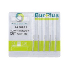 WAVE Dental Carbide Surgical Long Burs FG SURG Bur Oral Surgery FGOS Length 25mm