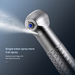 COXO CX207-A Dental Fiber Optic High Speed Handpiece Air Turbine Anti-retraction