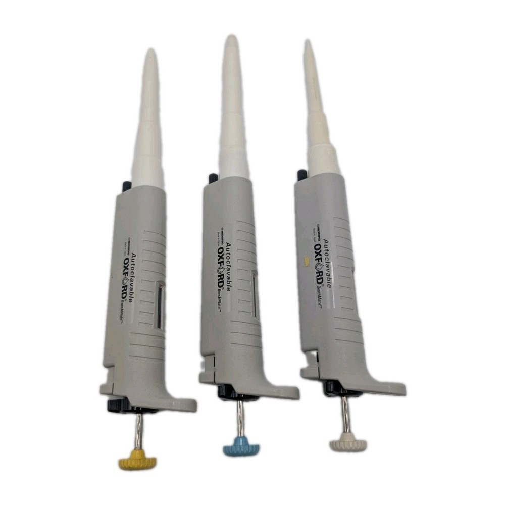 Pipettes Oxford Benchmate Autoclavable