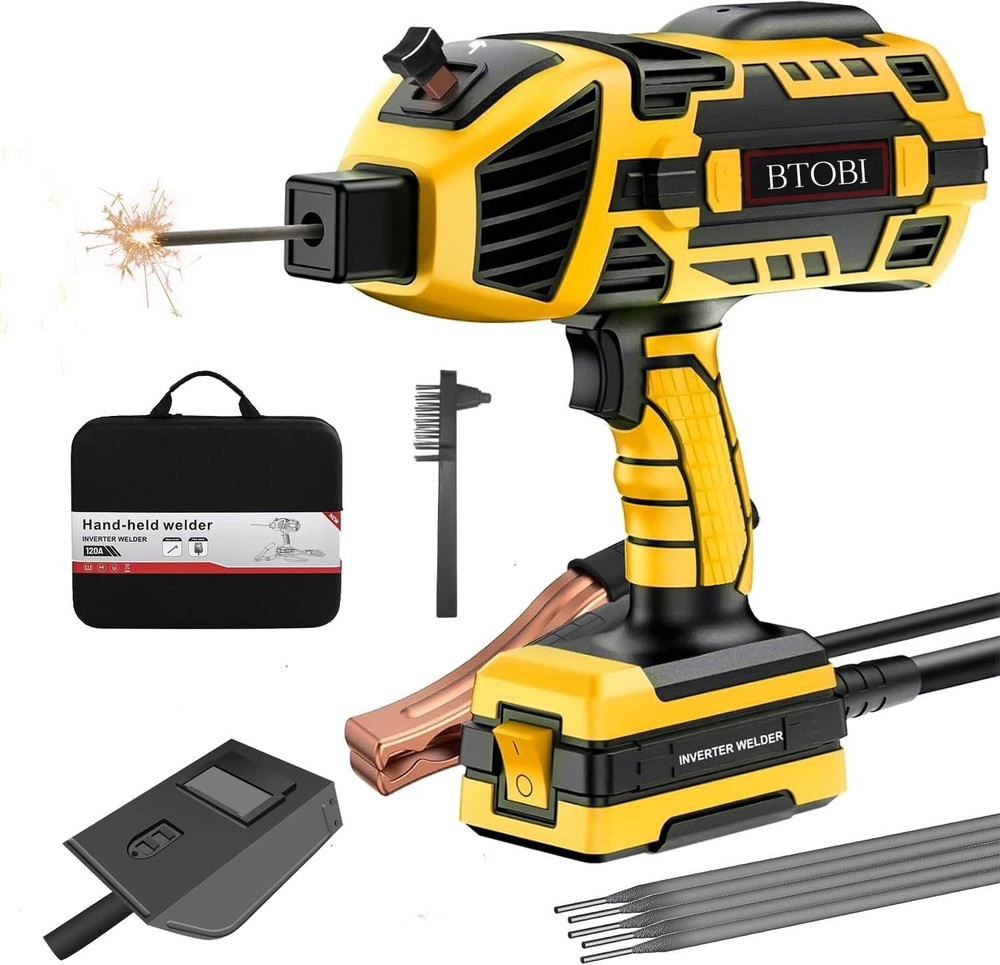 Saker Portable Electric Welding Machine,110V Portable Welder Handheld with IG