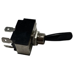 Heavy Duty Off / On (1) / On (1+2) Metal Toggle Switch 20 Amps 12 Volt Fits 1/2″