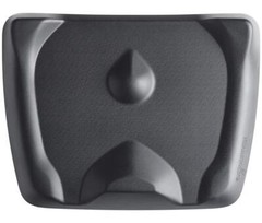 Mini Anti-Fatigue Mat for Standing Desks Not-Flat Terrain Obsidian Black