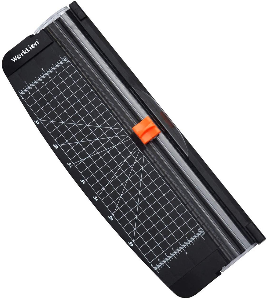 Paper Cutter Trimmer 12in A4 A5 Photo Craft Tool Portable Safe Non-Slip DIY Plus
