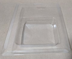 Lot 60: New Clear Plastic Clamshell Packaging Blister 7 1/8″ x 6″ Retail Display