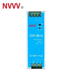 EDR-120-24 120W 24V 5A Single Output AC/DC Industrial DIN Rail Power Supply