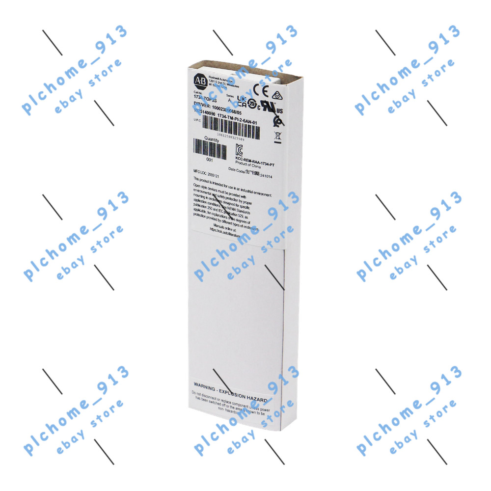 New Allen Bradley 1734-TOP3S POINT I/O Terminal Base 12 Terminations