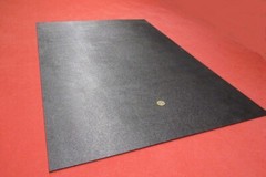 ABS Sheet Haircell Textured, 1 Side, Black, .094″ (3/32″) x 24″ x 36″