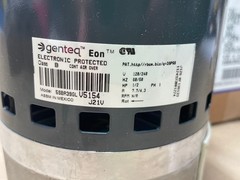 OEM Trane ECM Variable Blower Motor Brushless MOT09249 1/2HP
