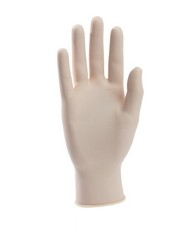 SureCare Latex Exam Gloves Powder Free 6 Mil White Textured Disposable 500/Case