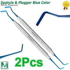 FILLING INSTRUMENTS ANTERIOR PLASTIC COMPOSITE DENTAL TITANIUM TOOLS *SET OF 2*