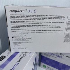 600 McKesson CT Confiderm Nitrile Exam Gloves Powder-Free – Medium size/Blue