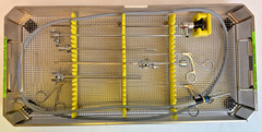 9 Piece Karl Storz 27005B Diagnostic Hysteroscope Set w Sterilization Tray OBGYN