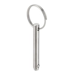 4 Pcs Quick Release Pin, Diameter 1/4″, Usable Length 1-1/2″, Overall Length …