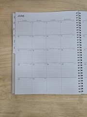 2025 Blue Sky Analeis 8.5″ x 11″ Weekly & Monthly Planner Plastic Cover