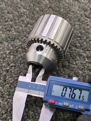 Jacobs 34-022 No. 2 Heavy-Duty Tapered Bearing Drill Chuck 0-1/2 inch Capacity