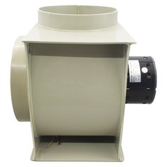 110V 60HZ Laboratory PP Centrifugal Blower Fan Anti-corrosion Fume Hood 300W
