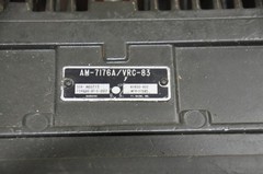 Magnavox AM-7176A/VRC-83 Amplifier w/ Magnavox RT-1319B/URC PRC-113 Radio