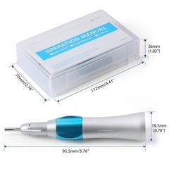 Dental Surgical Straight Handpiece 1:1 Nose Cone With External water spray