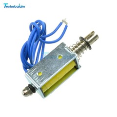 JF-0530B DC6V/12V/24V Push Pull Type Open Frame Solenoid Electromagnet Reset