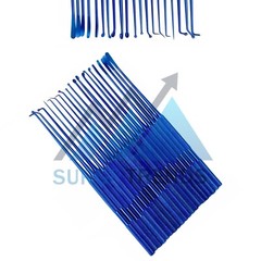 Rhoton Micro Dissector Expanded Blue 20 PCS Set Surgical Instruments Orthopedics