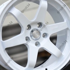 Monoblock White Wheels 15 16 17 18 19 20 21 22 Inch Multi Spoke for 911 X5 X6 M3