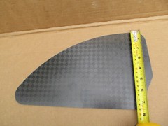 Lot of 50x Carbon Fiber pattern Fiber Glass flat plate 2.7mm thick
