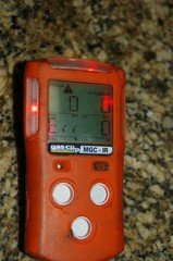 GAS CLIP MULTI GAS MGC-IR CONFINED SPACE GAS DETECTOR – SEE DESCRIPTION